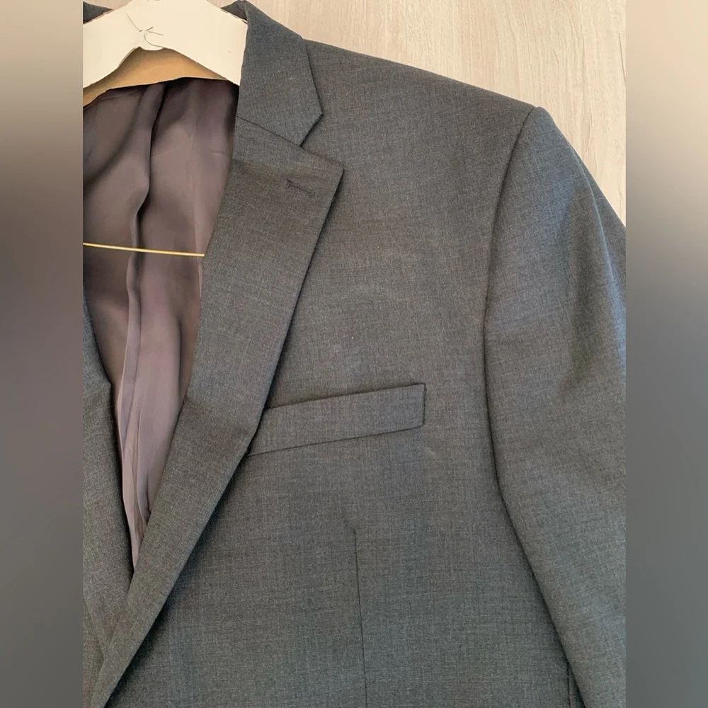 Ralph‎ Lauren Suit 40W X 30L Mens Grey 2 piece Suit